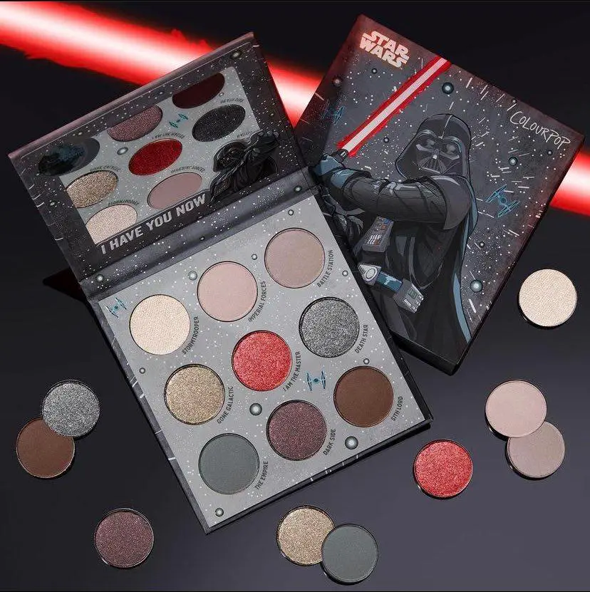 Join The Dark Sied With The New ColourPop Darth Vader Makeup