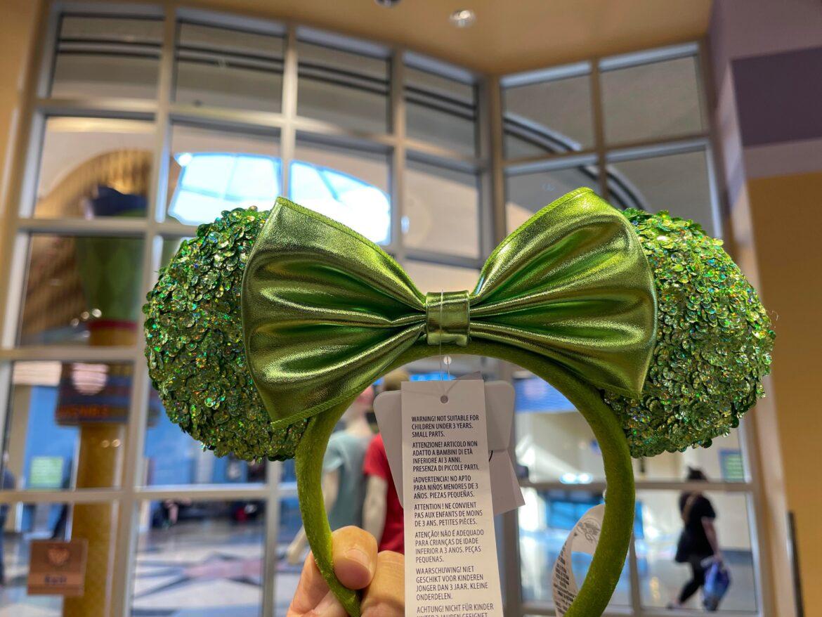 Luck Is On Your Side With The New Bright Green Minnie Ears