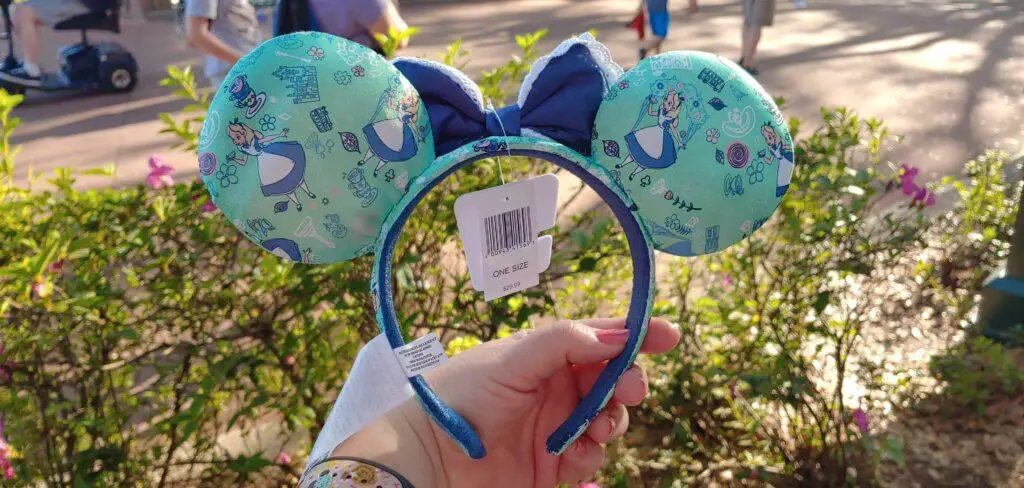 Whimsical Alice In Wonderland Minnie Ears From Epcot