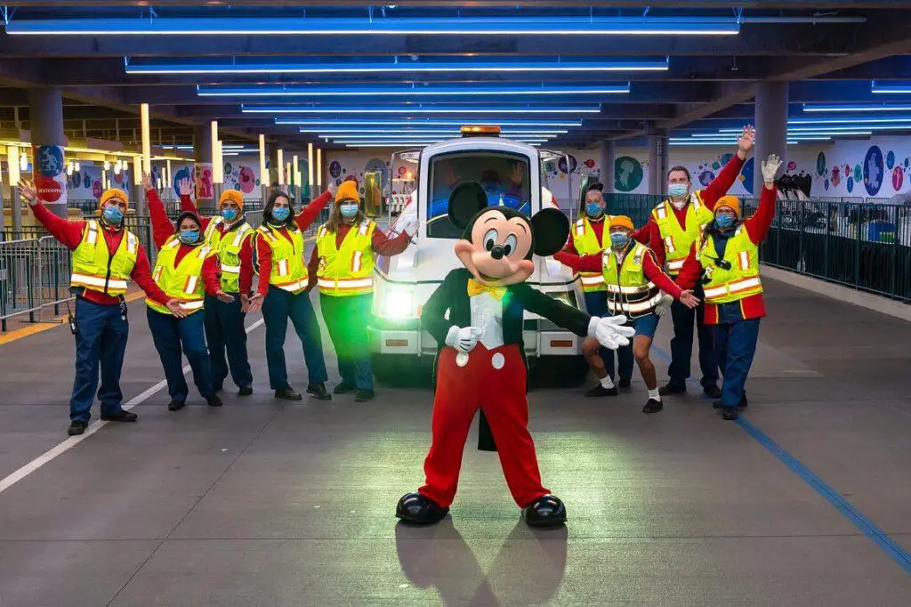 Disneyland Trams have returned to service