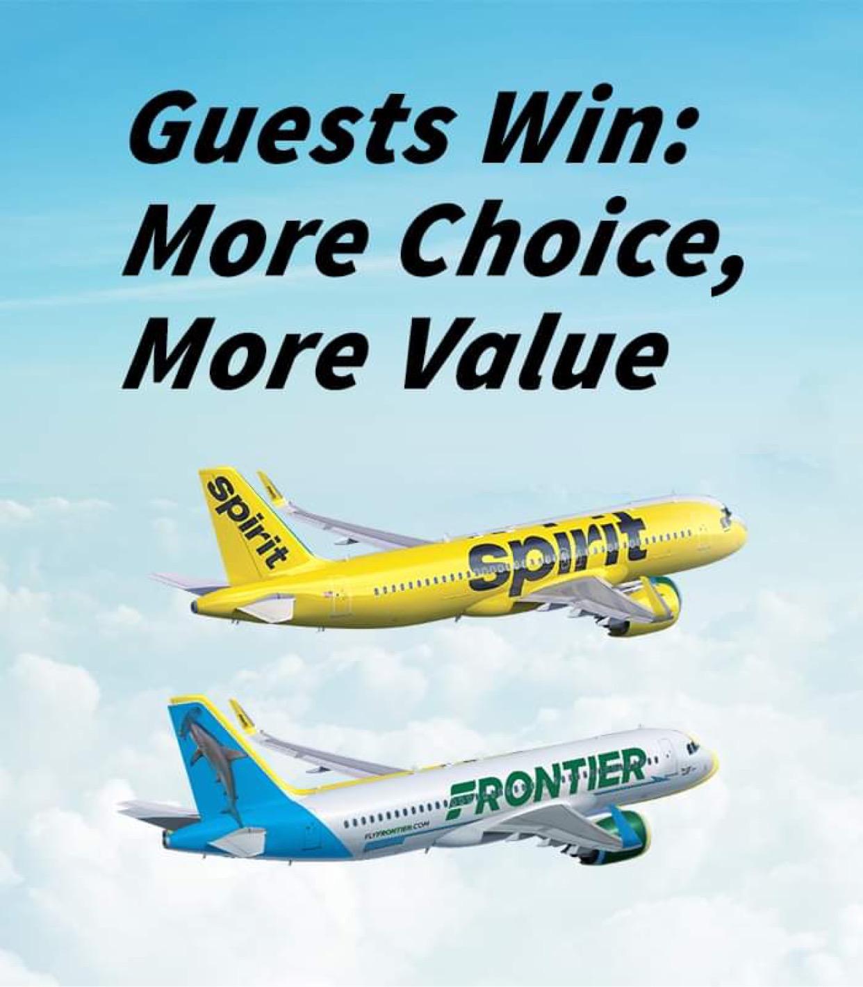 Frontier And Spirit Airlines Announce Merger | Chip And Company