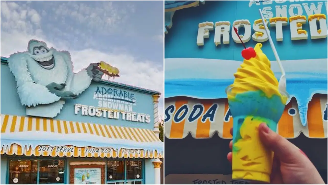 Foodatdisneyland  The Pixar Pier Frosty Parfait from Adorable