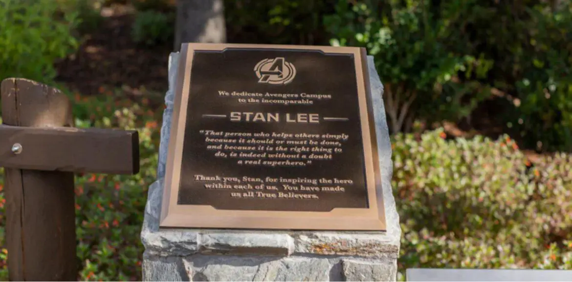 Stan Lee Honored at Avengers Campus in Disney California Adventure