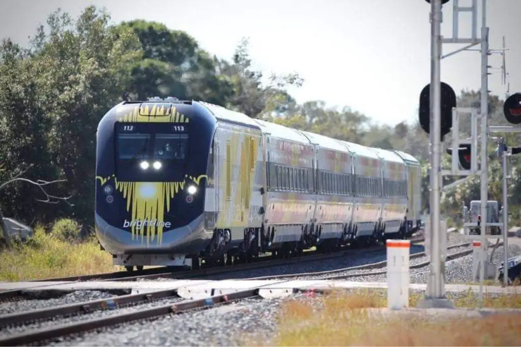 First Brightline train has officially arrived in Orlando