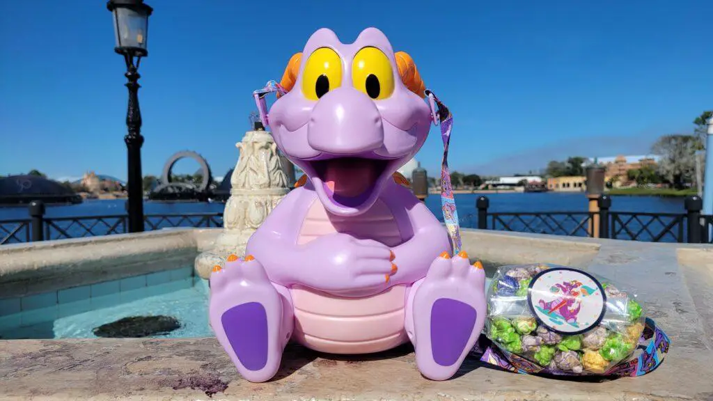 Figment Popcorn Bucket now available to Mobile Order