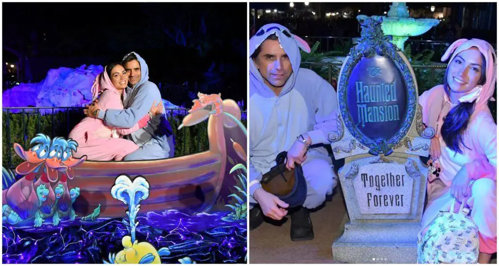 John Stamos and Wife Caitlin McHugh Disneybound for Sweethearts' Nite at Disneyland