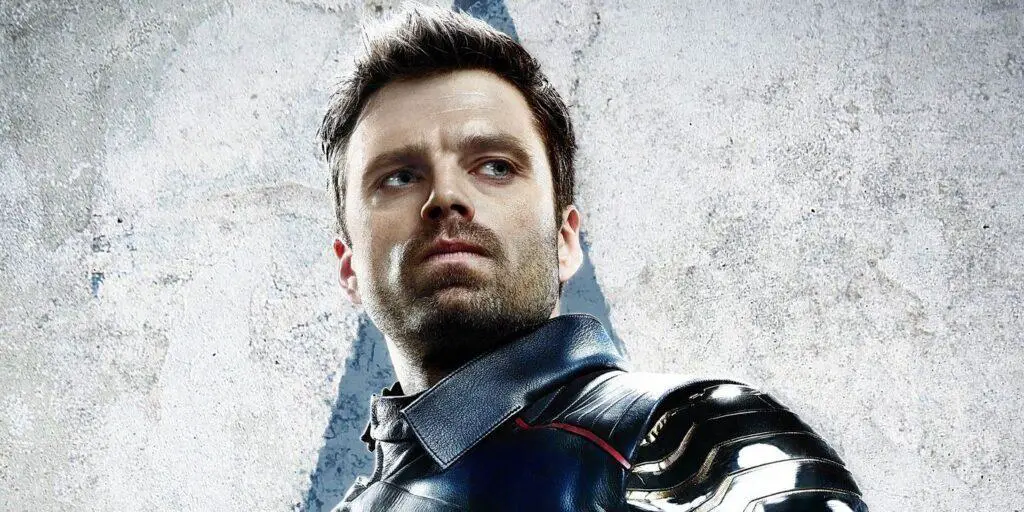 Sebastian Stan as Bucky Barnes in The Falcon and the Winter Soldier promotional material