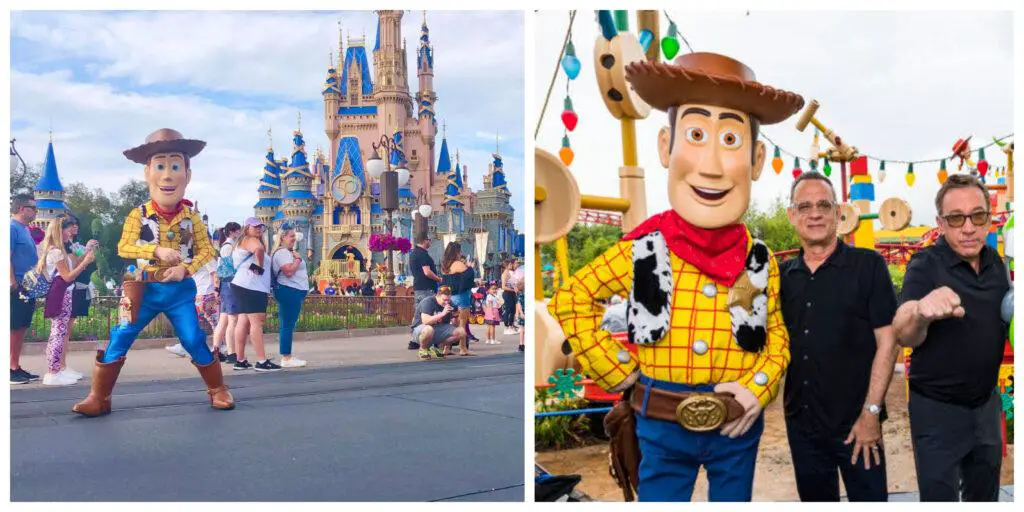 Woody & Jessie receive a new look at Disney World