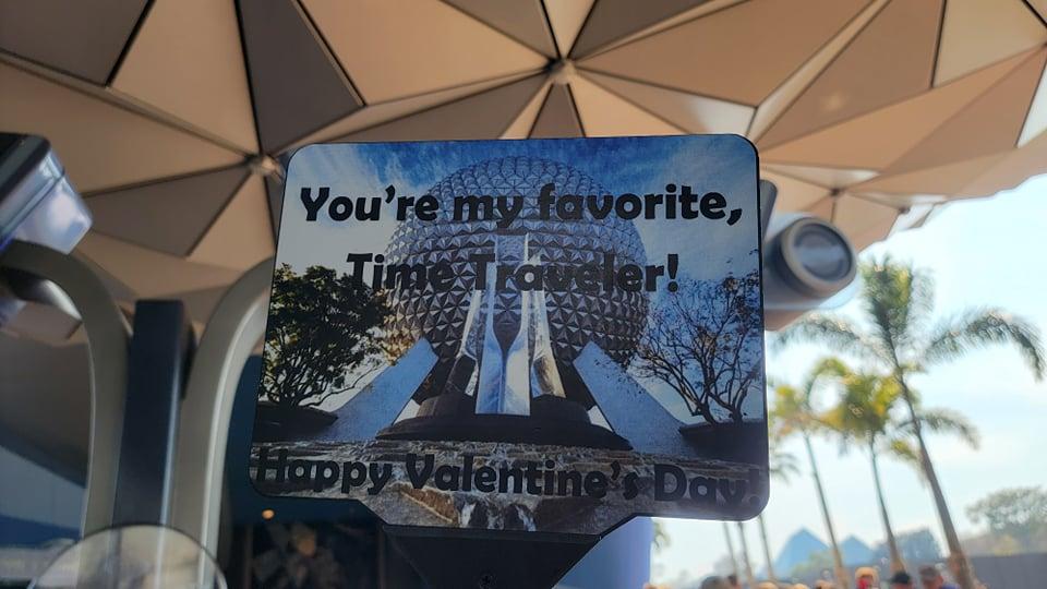 New Valentine’s Day Props return to Epcot for a limited time