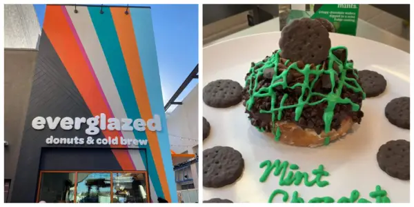 Everglazed Donuts & Cold Brew’s Limited Edition Girl Scout Thin Mint Donut