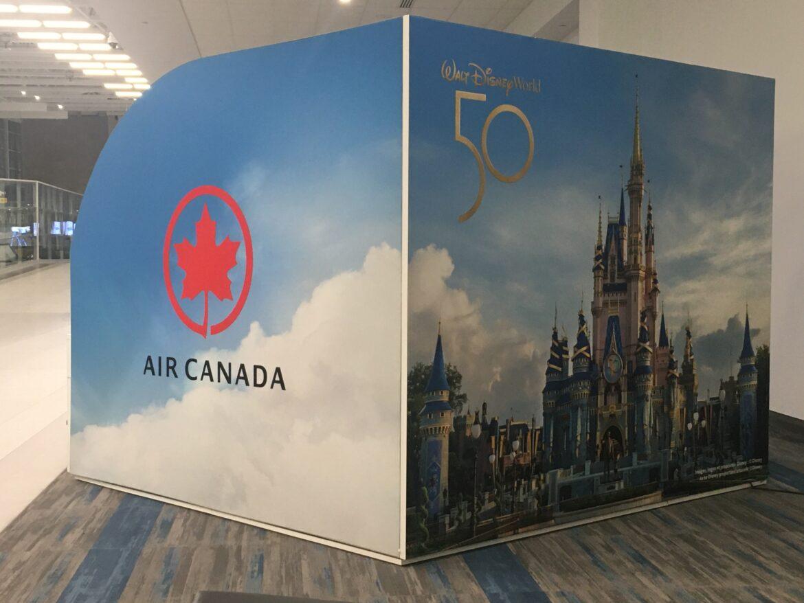Air Canada continuing to bring the magic of the Disney World Resort 50th Anniversary celebration to Canadians
