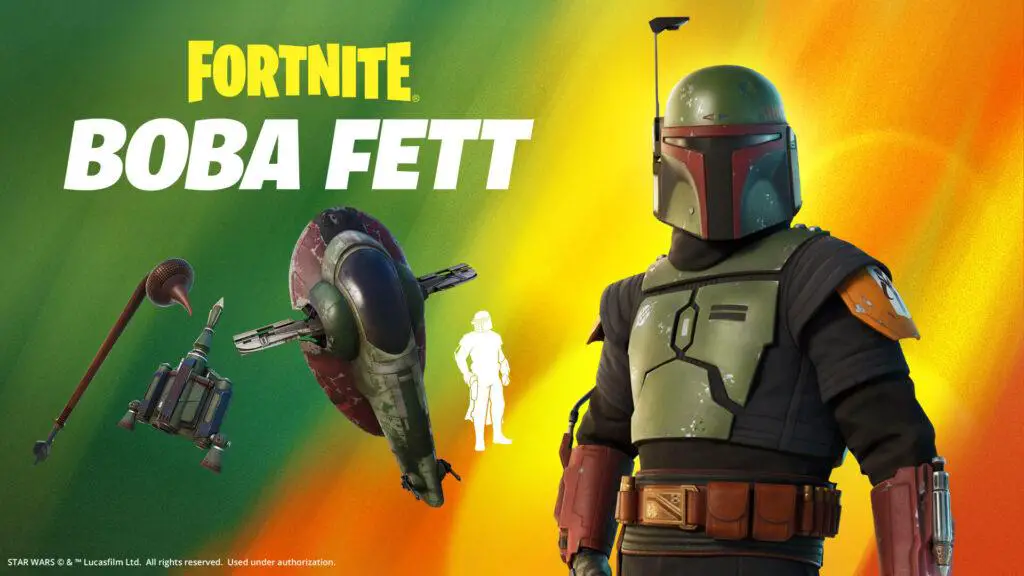 Epic Games Adds 'The Book of Boba Fett' Content to Fortnite for a Limited Time