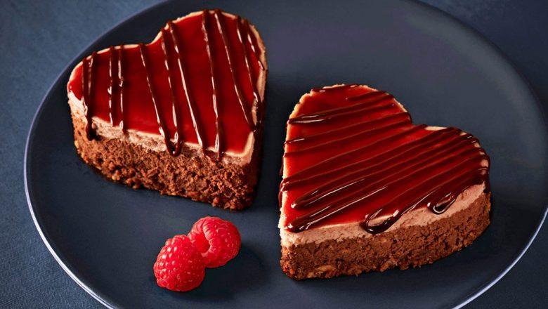 Delicious Ghirardelli Chocolate Raspberry Cheesecake Hearts To Surprise Your Valentine!