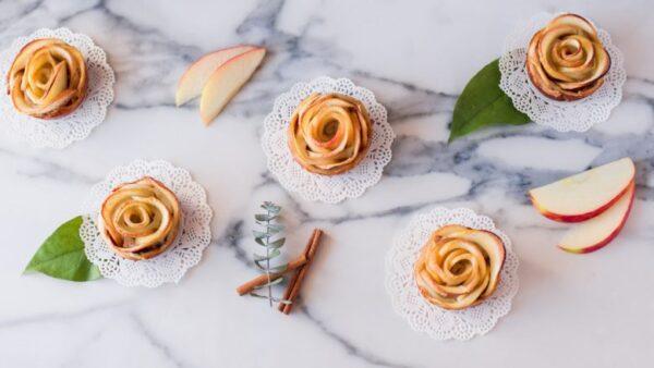 enchanted rose pastries