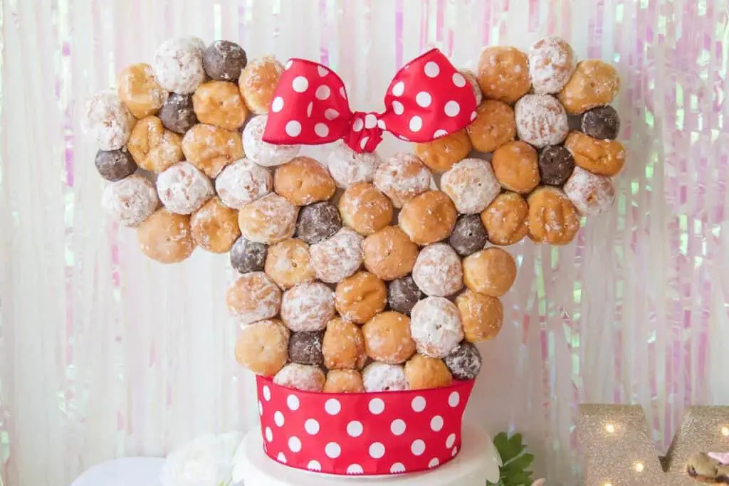 Sweet Minnie Mouse Donut Tower For Any Special Occasion!