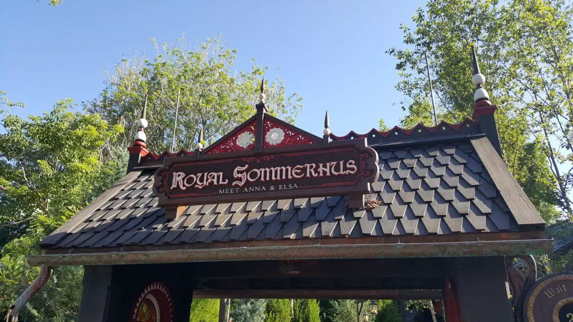 Anna & Elsa are Meeting Again at the Royal Sommerhus in EPCOT