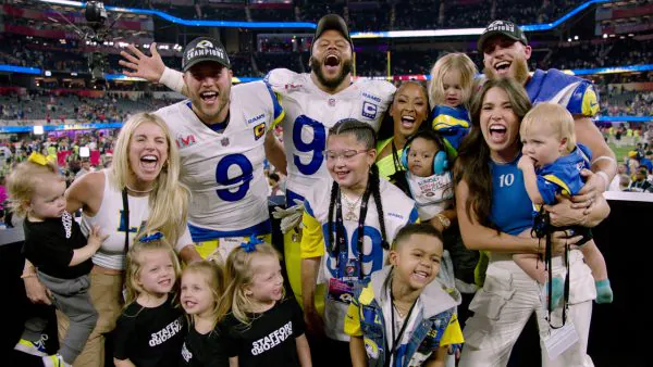 Cooper Kupp Celebrates Super Bowl LVI Win at Disney's California Adventure