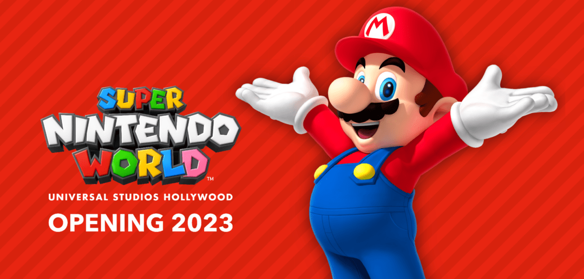 SUPER NINTENDO WORLD to open in 2023 at Universal Studios Hollywood!