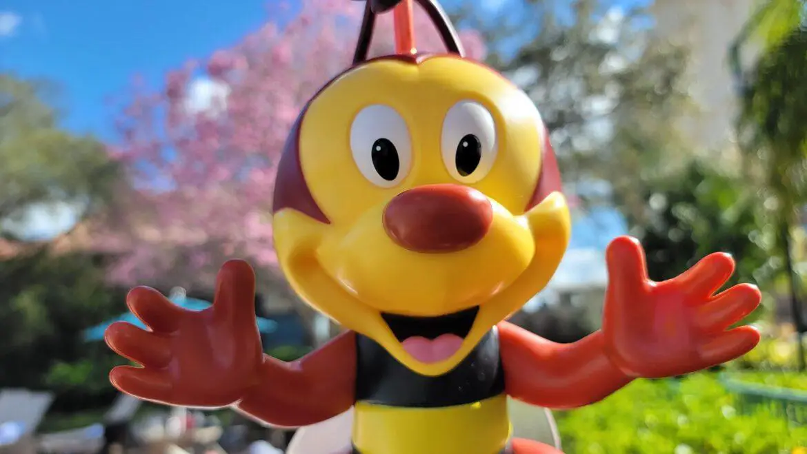 Welcome Spring with Spike the Bee Sipper from Epcot