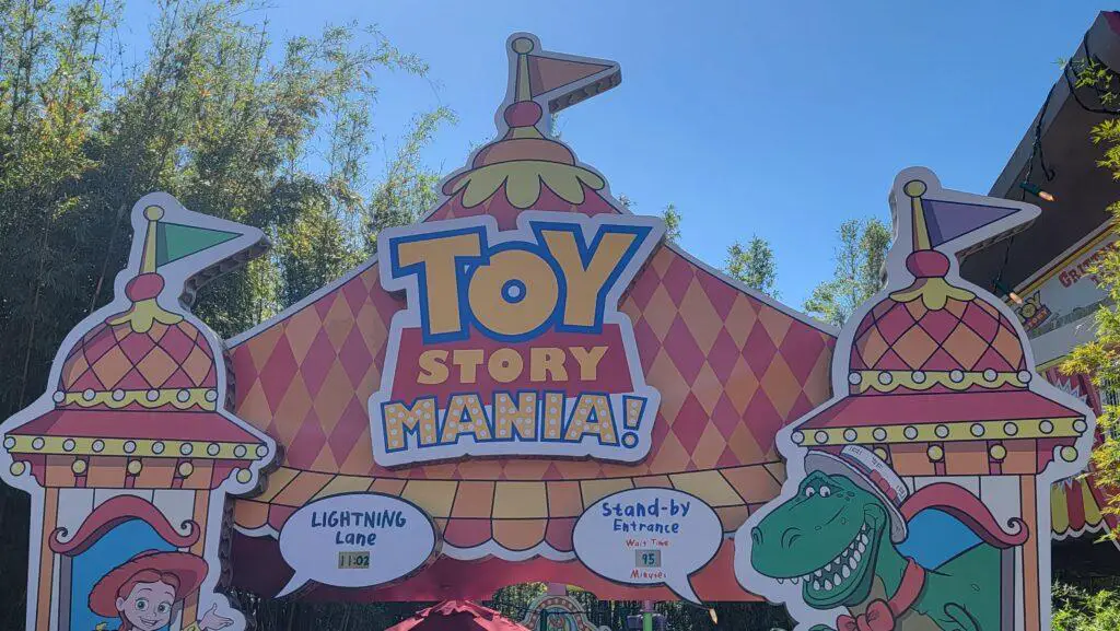 Construction Walls are down at Toy Story Midway Mania