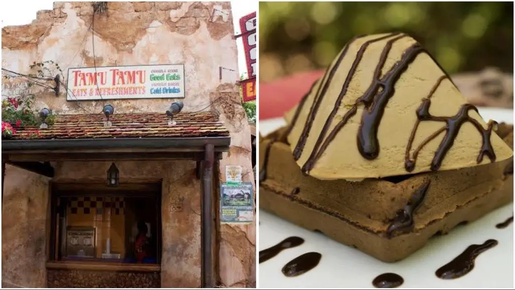 Sweet Chocolate Waffle With Espresso Frozen Mousse Recipe From Disney’s Animal Kingdom!