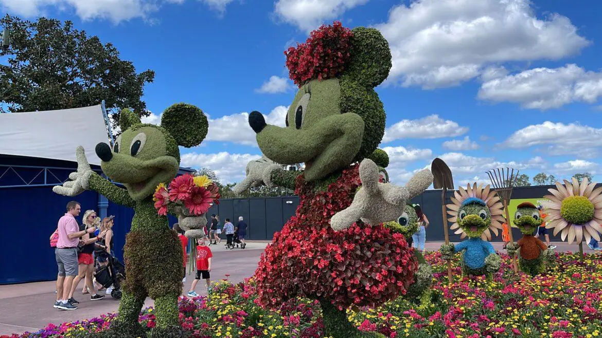 New EARidescent Flowers coming to 2022 Epcot Flower and Garden Festival