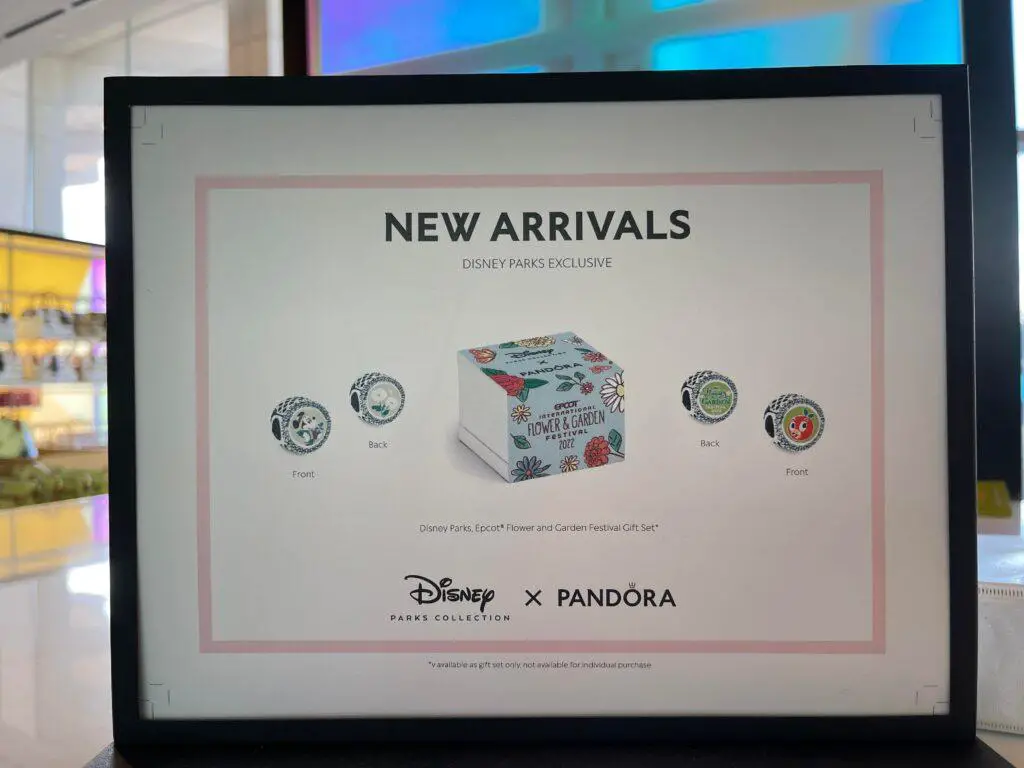 Cheerful New Epcot Flower And Garden Festival Pandora Charms