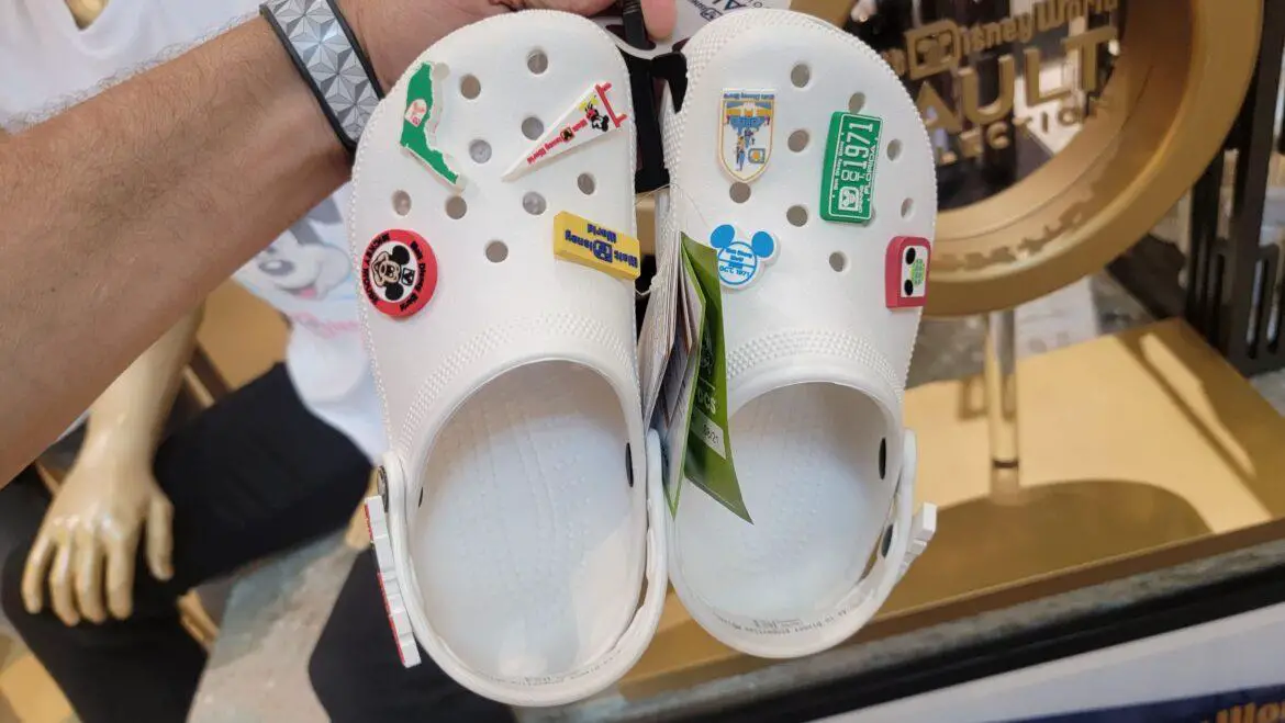 Tap Your Toes In The Cute New Walt Disney World 50th Anniversary Crocs