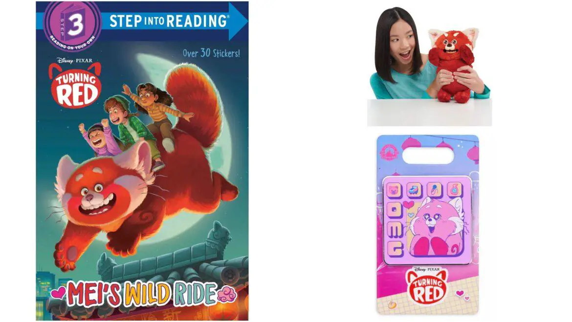 Turning Red Merchandise Embraces All The Feels Of The New Disney Pixar Film!