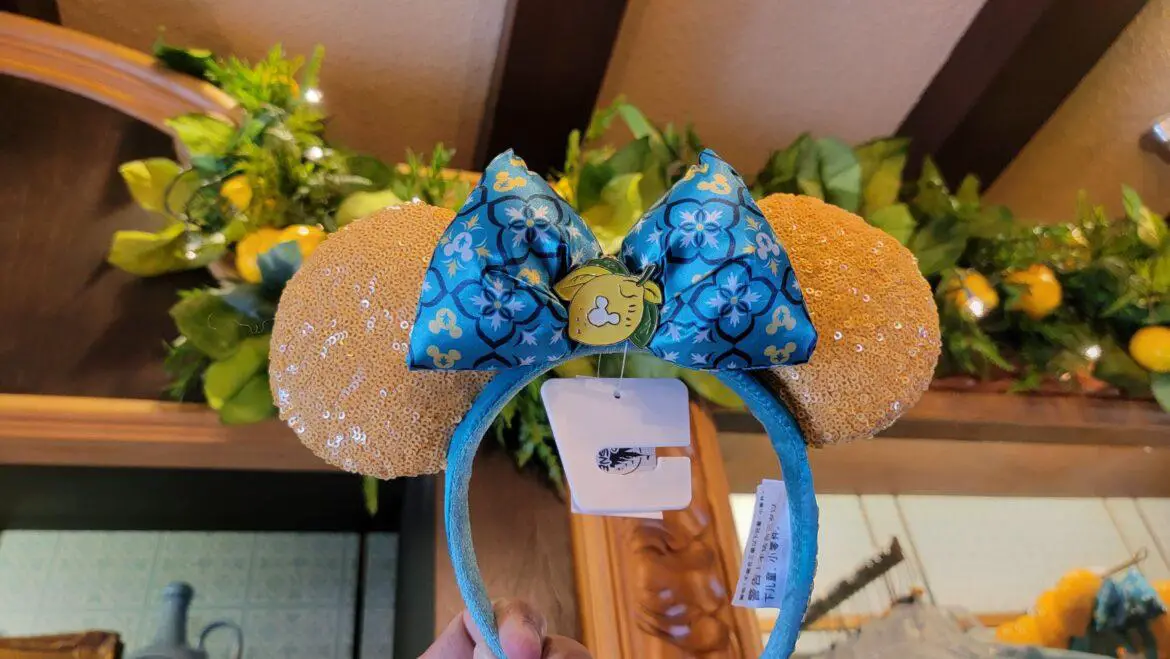 Fabulous Fresh Squeezed Limoncello Minnie Ears Now At Epcot!