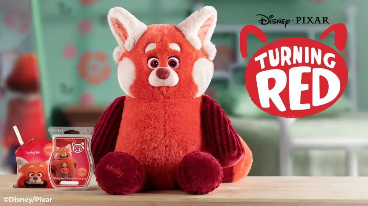 Coming Soon – Disney and Pixar Turning Red Scentsy Buddy and fragrance