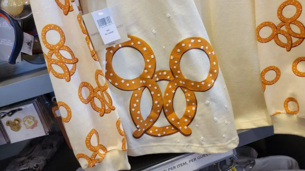 You'll Be Salty If You Miss The Yummy Mickey Pretzel Spirit Jersey