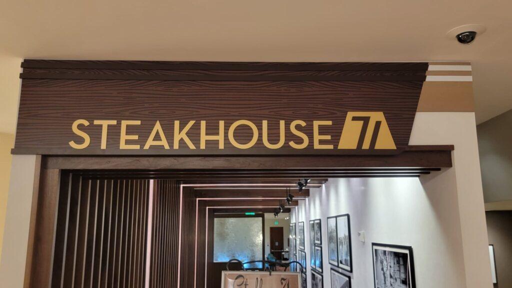 Brunch at Steakhouse 71