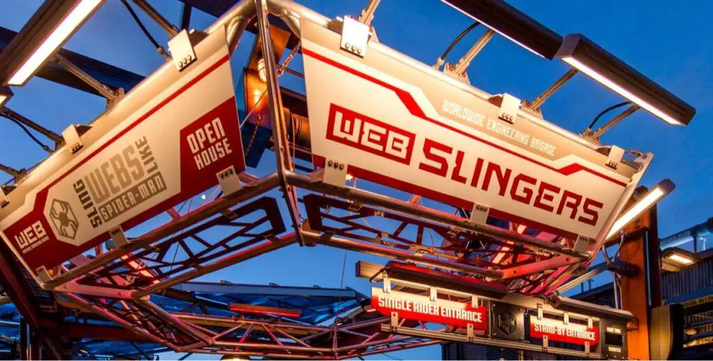 Single Rider Line now open for WEB SLINGERS: A Spider-Man Adventure at Disney California Adventure
