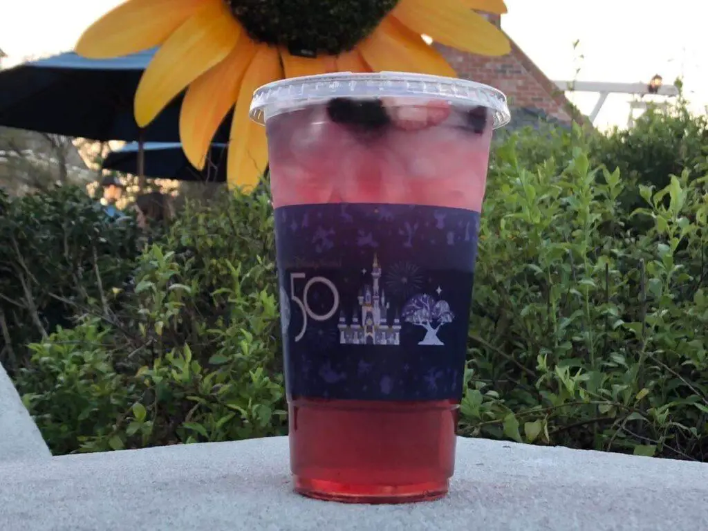 Wildberry Wonder Refresher at Joffrey’s in Epcot is a refreshing drink