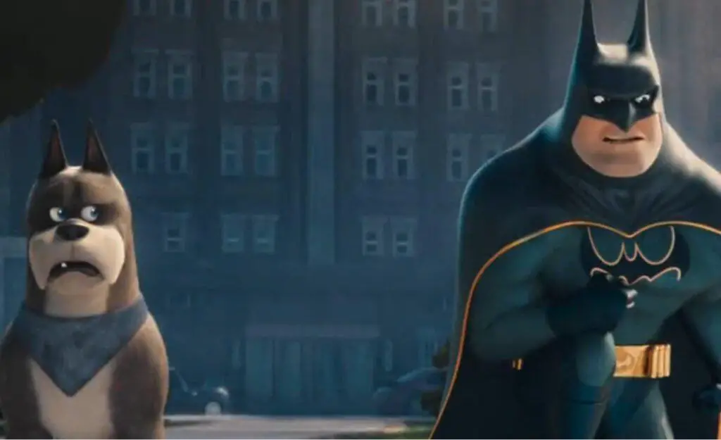 Keanu Reeves as Batman in DC League of Super-Pets