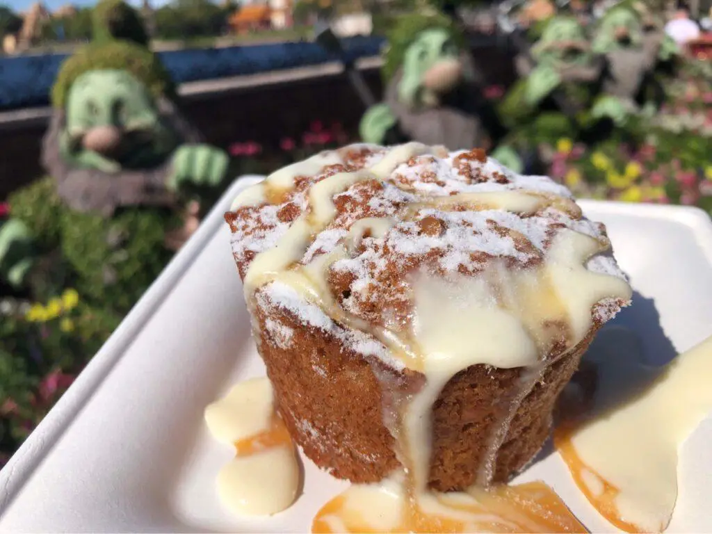 New Pretzel Bread Pudding from Sommerfest in Epcot’s Germany Pavilion