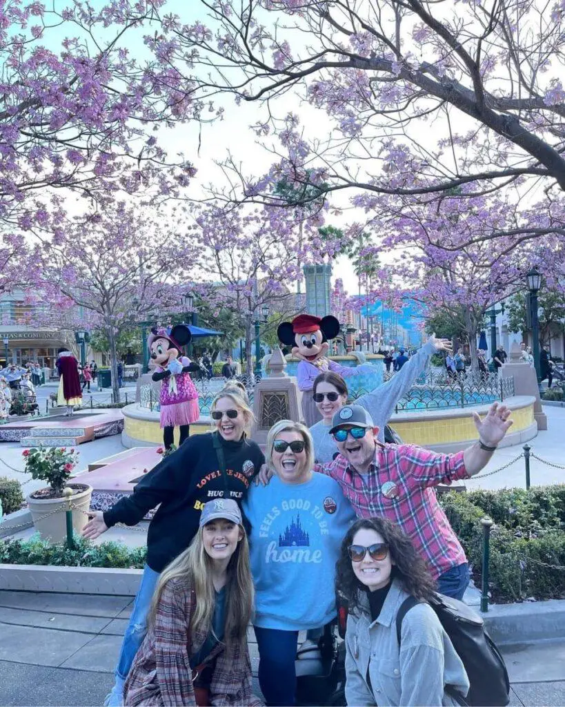 Candace Cameron Bure & Company visit the Disneyland Resort