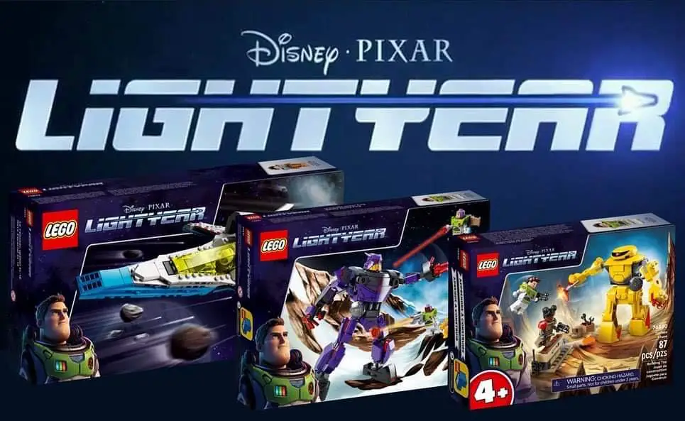 New Pixar’s Lightyear LEGO sets coming soon!