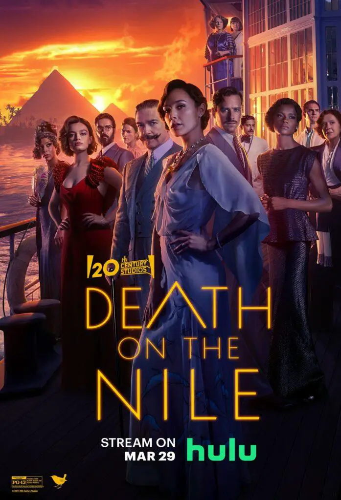 'Death on the Nile' Domestic and International Premiere Dates Announced for Hulu, Disney+, and Hotstar