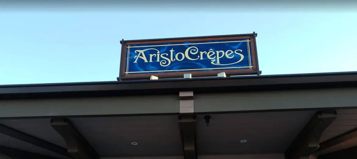 AristoCrêpes in Disney Springs is Now Closed with New Name and Menu Expected 