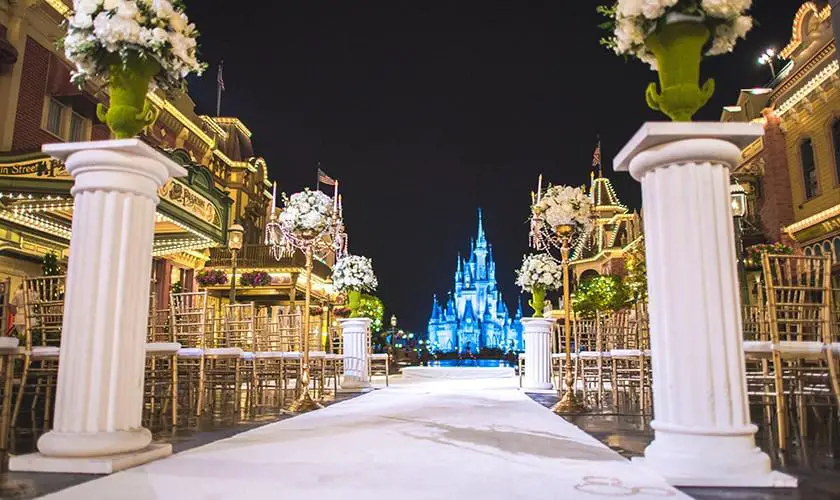 Video: Disney Wedding After Party at Magic Kingdom Goes Viral