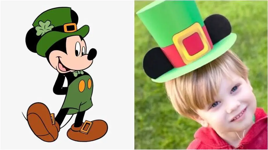 Fun Mickey Leprechaun Hat DIY To Celebrate St. Patrick’s Day!