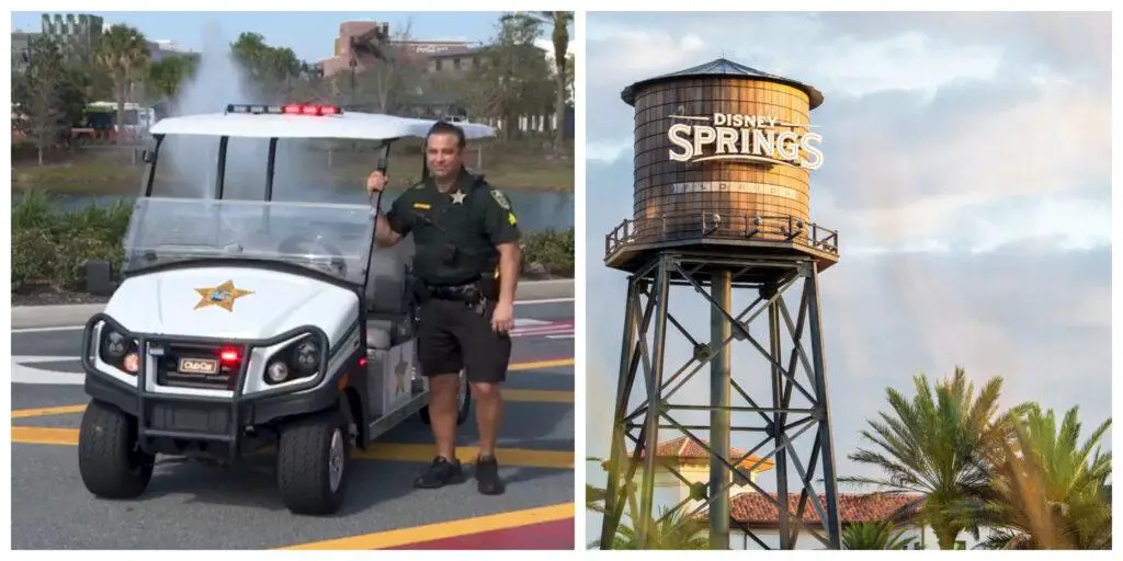 Video: Now on patrol at Disney Springs the Orange County Sheriff's Golf Cart