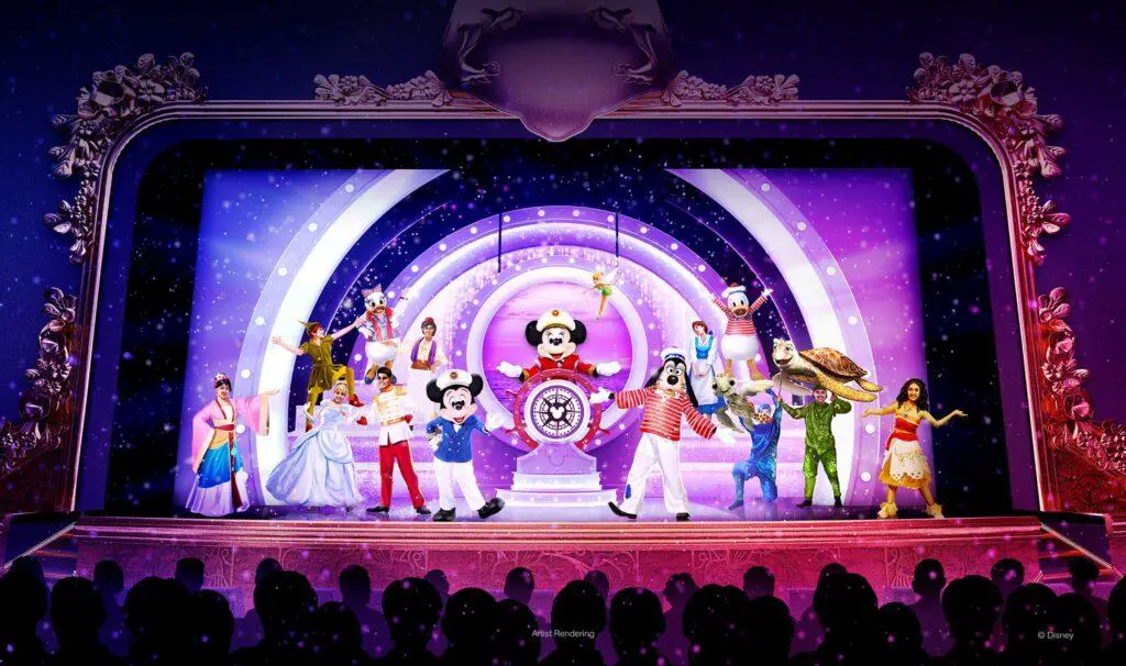 Captain Minnie and Goofy in New Musical Adventure Aboard the Disney Wish