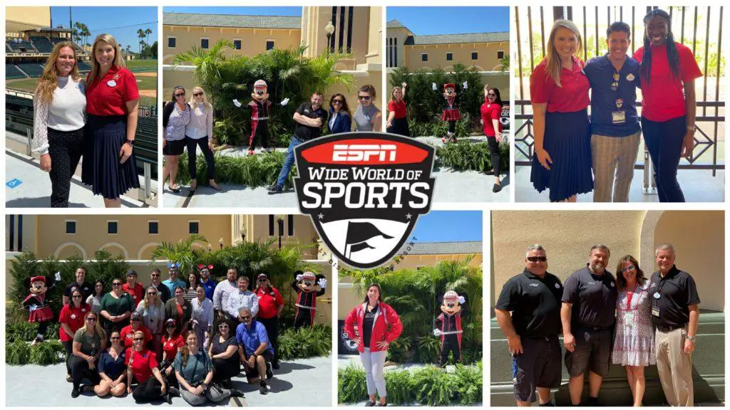Disney Cast Members Celebrate the 25th Anniversary of ESPN Wide World of Sports