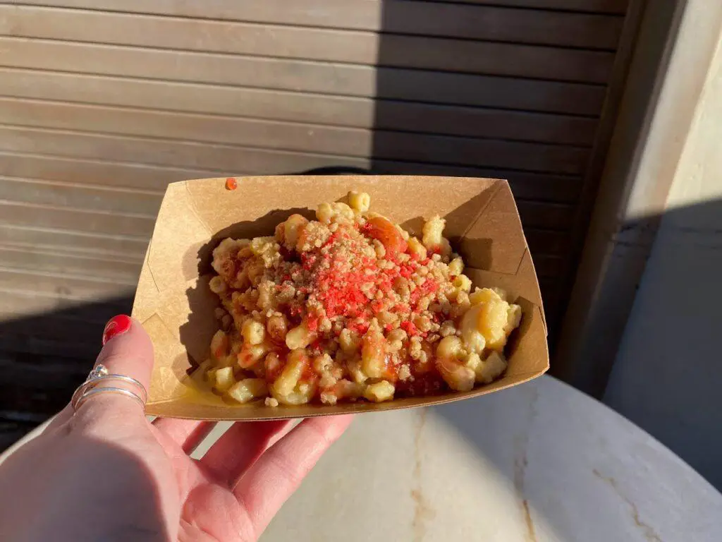 PB&J Mac n Cheese is an odd combo that works at Disney's Food & Wine Festival