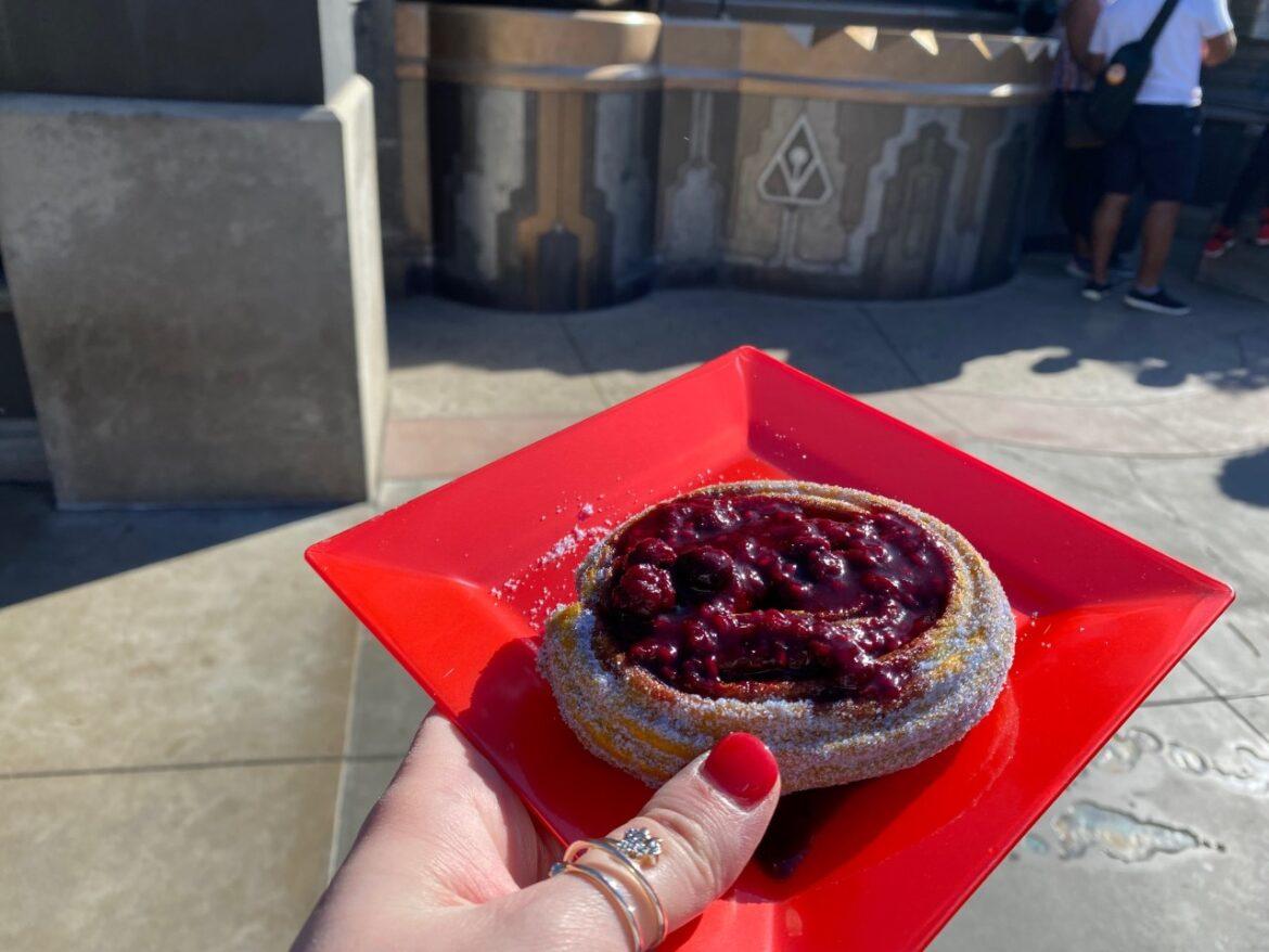 Blast off with the Raspberry Spiral Churro from Terran Treats