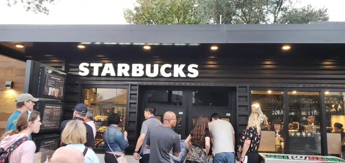Temporary Starbucks location closing in Epcot for its permanent home