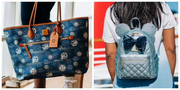 New Disney Wish Merchandise: Dooney & Bourke Handbag and Loungefly Backpack